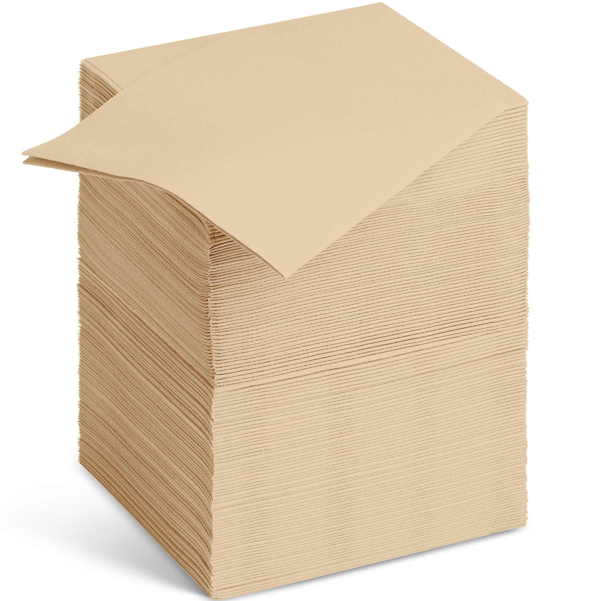 Disposable Linen-Feel Luncheon Napkins | Airlaid Paper, 13"X13", 100-Pack - Naptec Paper - Servietto