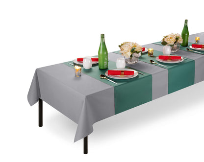 Disposable Linen-Like Table Cloth Roll - Airlaid Paper | 55" wide x 80' long - Naptec Paper - Servietto