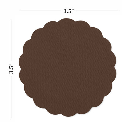 Disposable Linen-Feel Coasters | Airlaid Paper, 3.5", 500-Pack - Naptec Paper - BloominGoods