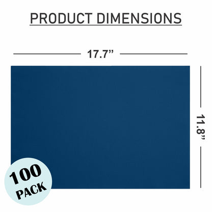 Disposable Linen-Feel Placemats| Airlaid Paper, 12"x18", 100-Pack - Naptec Paper - Servietto