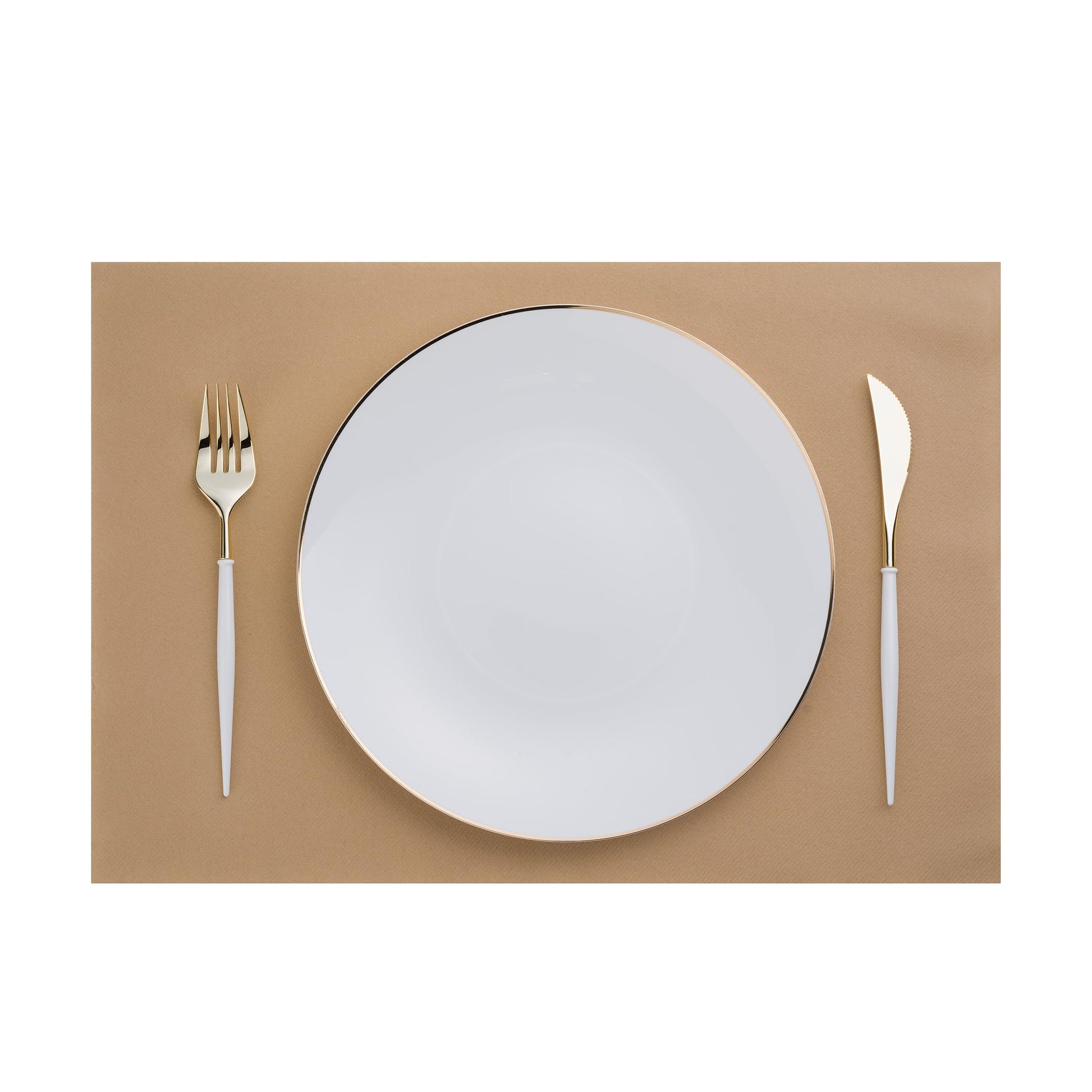 Disposable Linen-Feel Placemats| Airlaid Paper, 12"x18", 100-Pack - Naptec Paper - Servietto