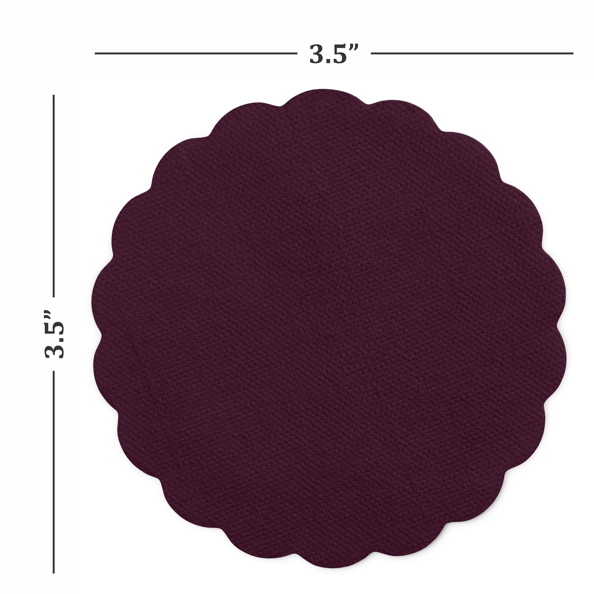 Disposable Linen-Feel Coasters | Airlaid Paper, 3.5", 500-Pack - Naptec Paper - BloominGoods