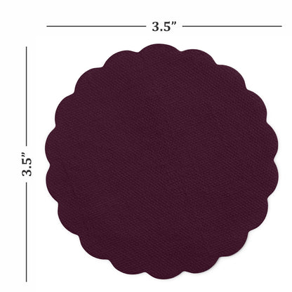 Disposable Linen-Feel Coasters | Airlaid Paper, 3.5", 500-Pack - Naptec Paper - BloominGoods