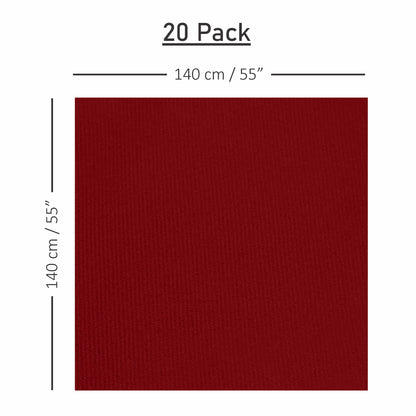 Disposable Linen-Like Folded Table Cloths - Airlaid Paper - Naptec Paper - Servietto