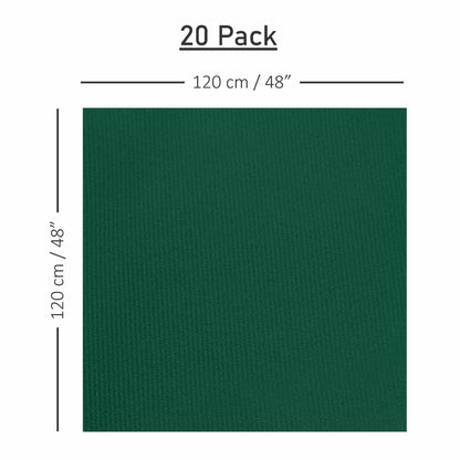 Disposable Linen-Like Folded Table Cloths - Airlaid Paper - Naptec Paper - Servietto
