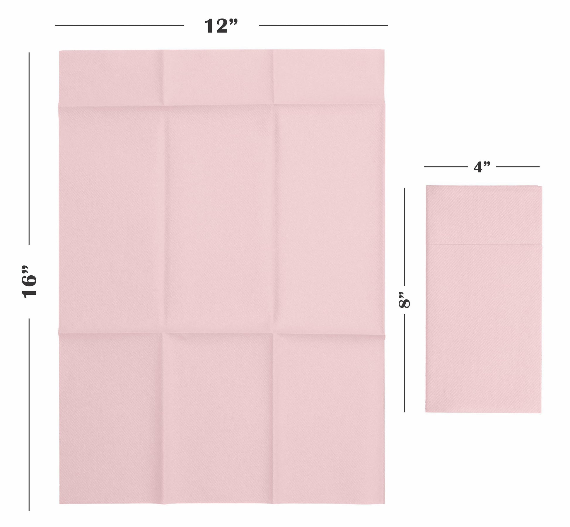 Disposable Linen-Feel Dinner Pocket Napkins | Airlaid Paper, 12"x16" - Naptec Paper - Servietto