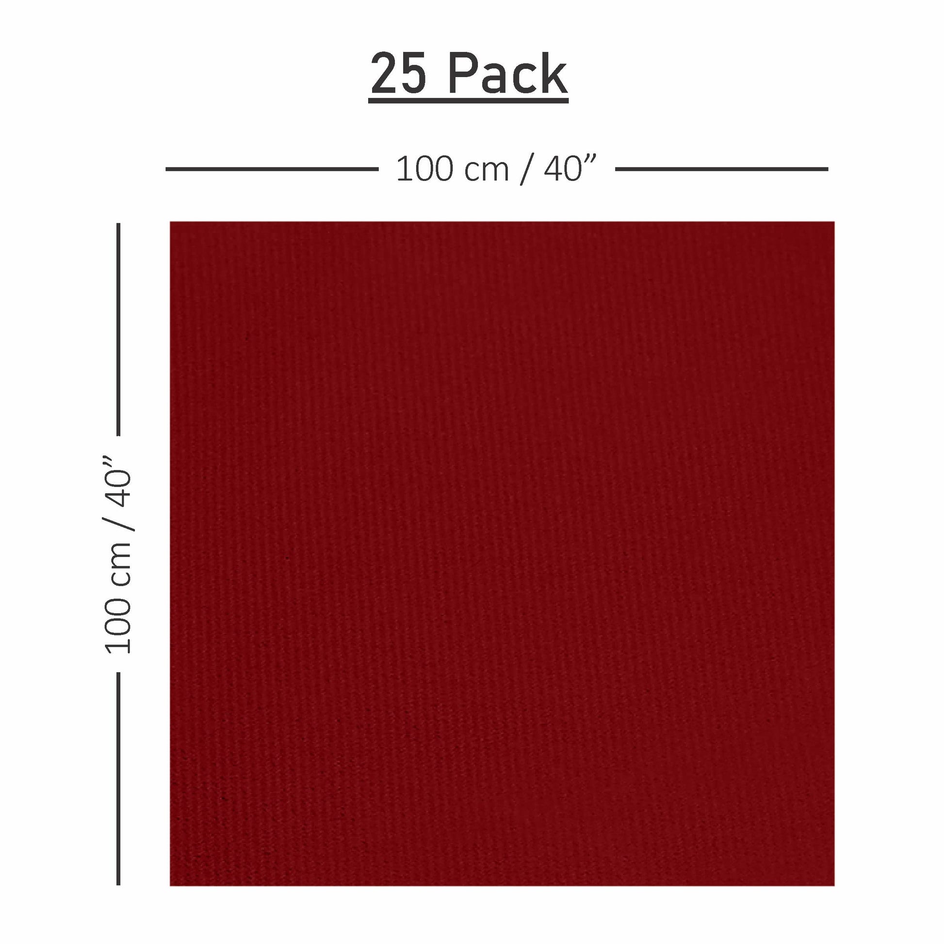 Disposable Linen-Like Folded Table Cloths - Airlaid Paper - Naptec Paper - Servietto