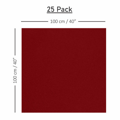 Disposable Linen-Like Folded Table Cloths - Airlaid Paper - Naptec Paper - Servietto
