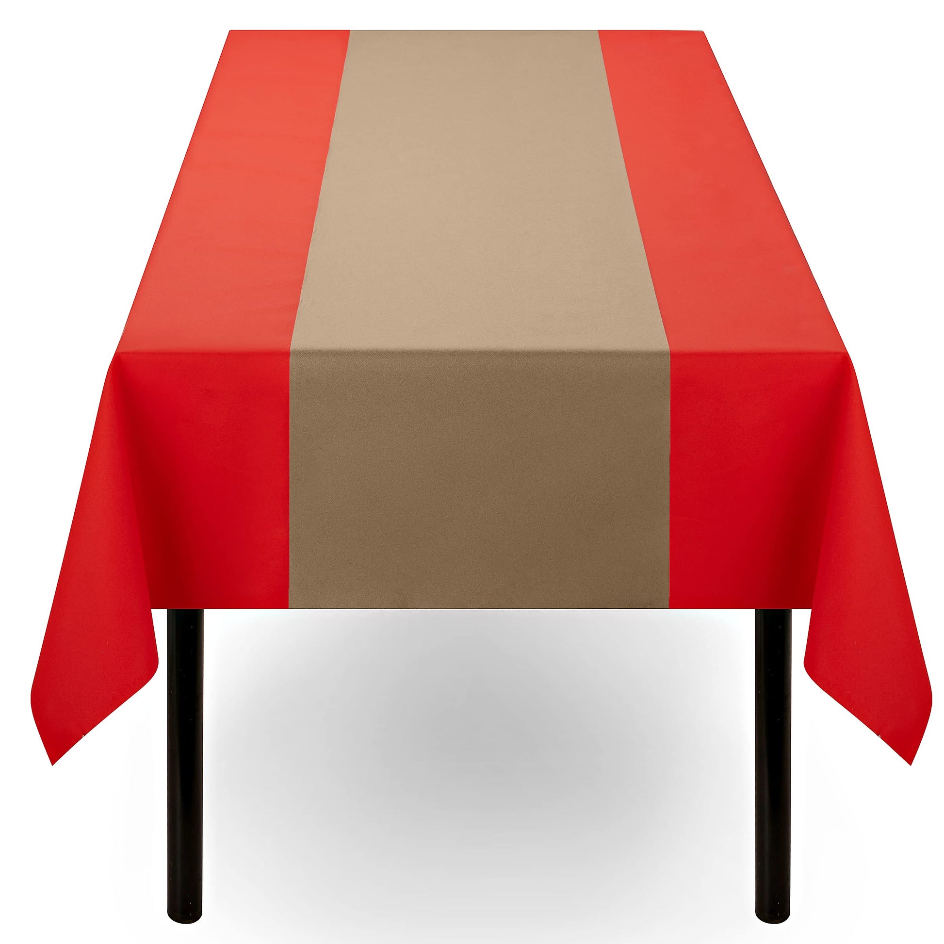 Disposable Linen-Like Table Runner Roll - Airlaid Paper | 16" wide x 80' long, (48" perforations) - Naptec Paper - Servietto
