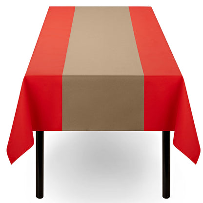 Disposable Linen-Like Table Runner Roll - Airlaid Paper | 16" wide x 80' long, (48" perforations) - Naptec Paper - Servietto