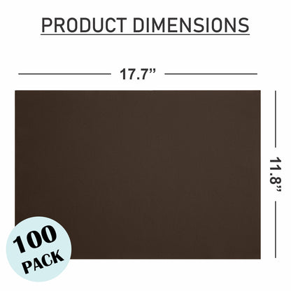 Disposable Linen-Feel Placemats| Airlaid Paper, 12"x18", 100-Pack - Naptec Paper - Servietto