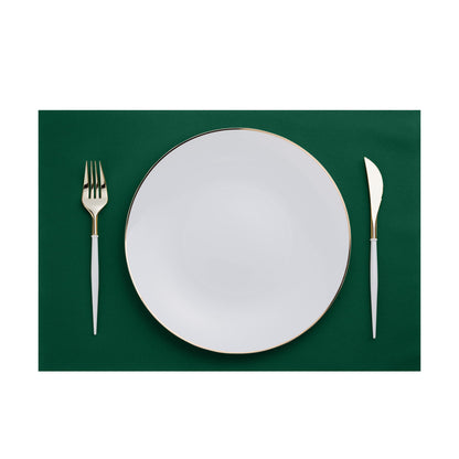 Disposable Linen-Feel Placemats| Airlaid Paper, 12"x18", 100-Pack - Naptec Paper - Servietto