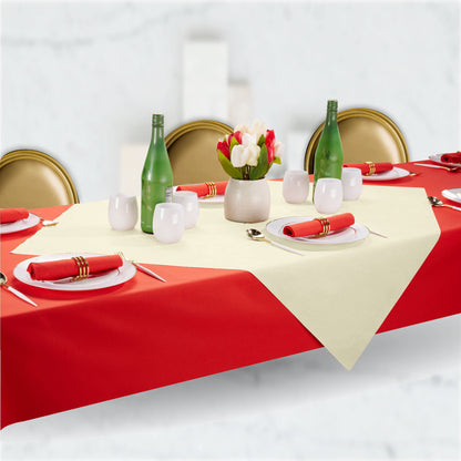 Disposable Linen-Like Folded Table Cloths - Airlaid Paper - Naptec Paper - Servietto