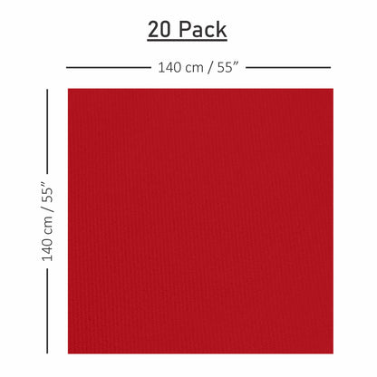 Disposable Linen-Like Folded Table Cloths - Airlaid Paper - Naptec Paper - Servietto