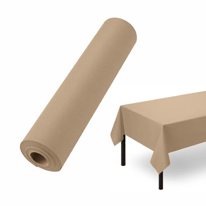 Disposable Linen-Like Table Cloth Roll - Airlaid Paper | 55" wide x 80' long - Naptec Paper - Servietto
