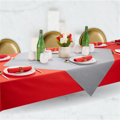 Disposable Linen-Like Folded Table Cloths - Airlaid Paper - Naptec Paper - Servietto
