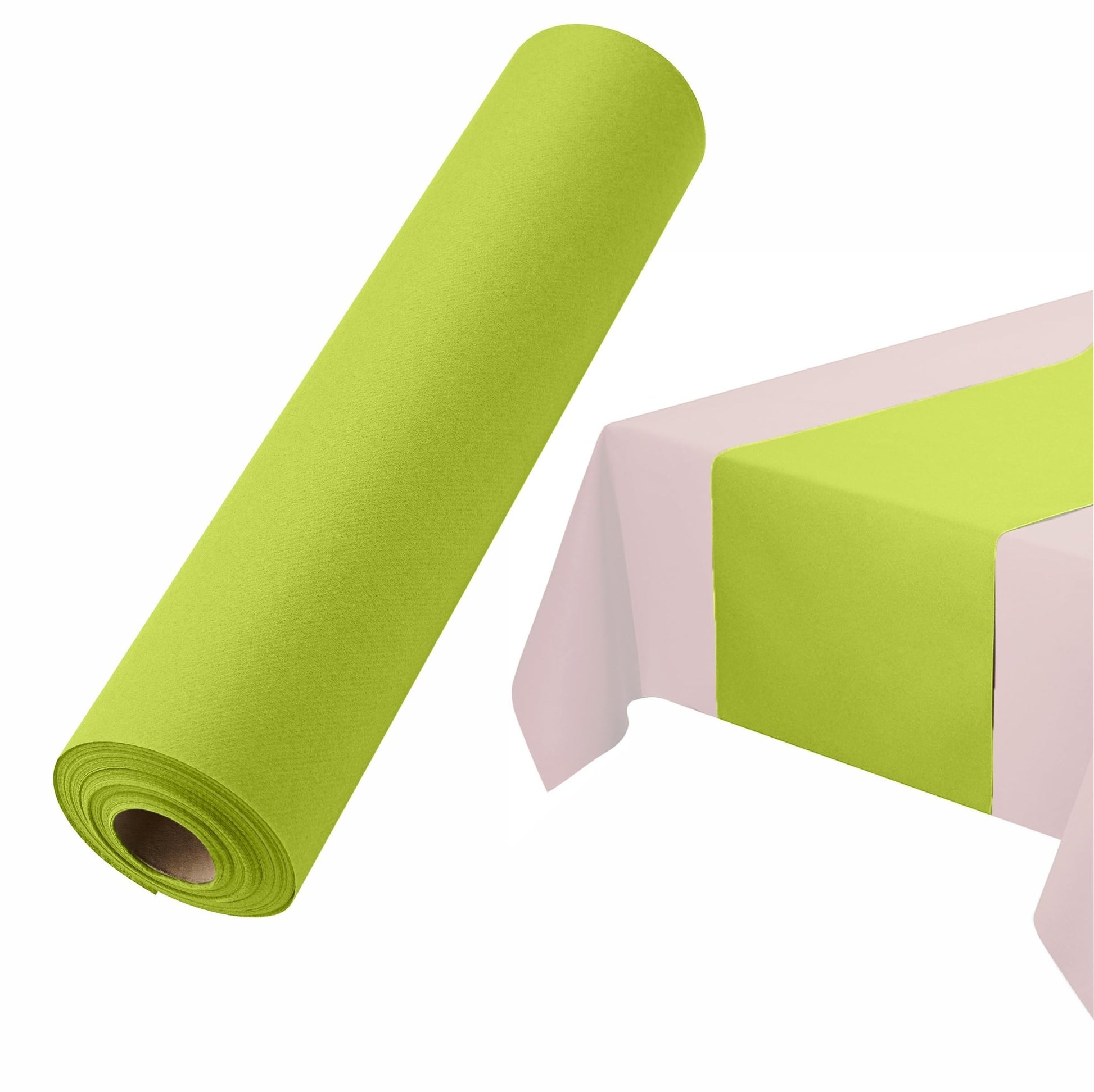 Disposable Airlaid Paper Table Runner | 16" W x 80' L (48" perforations) - Naptec Paper - BloominGoods