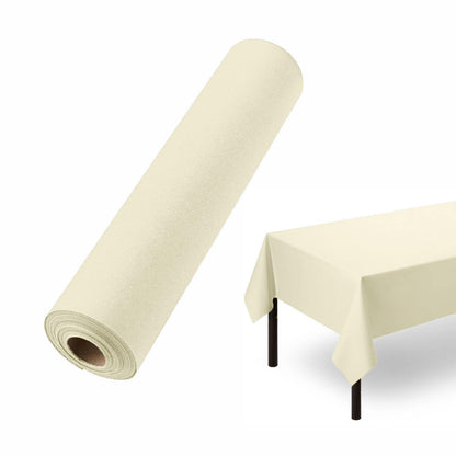 Disposable Linen-Like Table Cloth Roll - Airlaid Paper | 55" wide x 80' long - Naptec Paper - Servietto