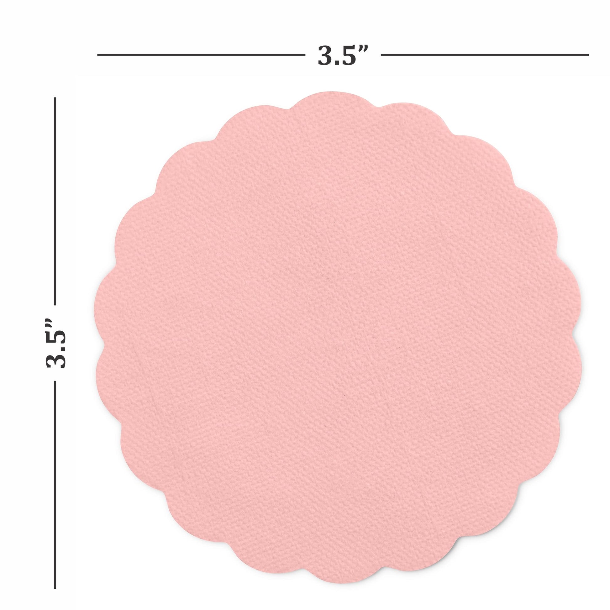 Disposable Linen-Feel Coasters | Airlaid Paper, 3.5", 500-Pack - Naptec Paper - BloominGoods