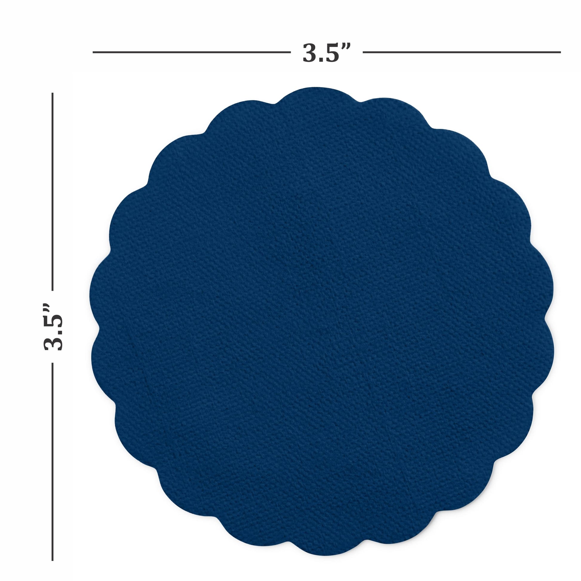 Disposable Linen-Feel Coasters | Airlaid Paper, 3.5", 500-Pack - Naptec Paper - BloominGoods