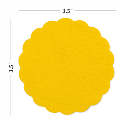 Disposable Linen-Feel Coasters | Airlaid Paper, 3.5", 500-Pack - Naptec Paper - BloominGoods
