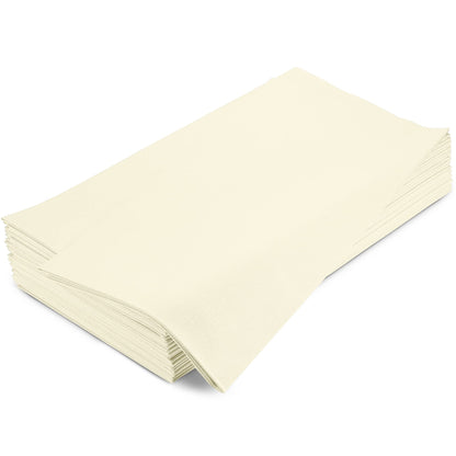 Disposable Linen-Like Folded Table Cloths - Airlaid Paper - Naptec Paper - Servietto