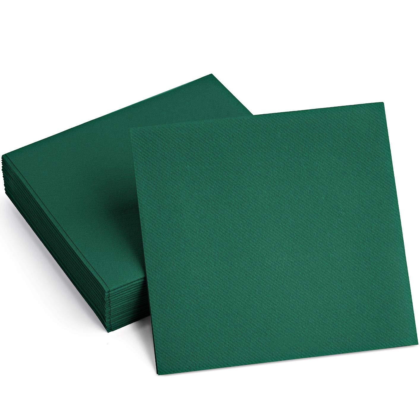 Disposable Linen-Feel Cocktail Napkins | Airlaid Paper, 8"x8" (unfolded), 100-Pack - Naptec Paper - BloominGoods