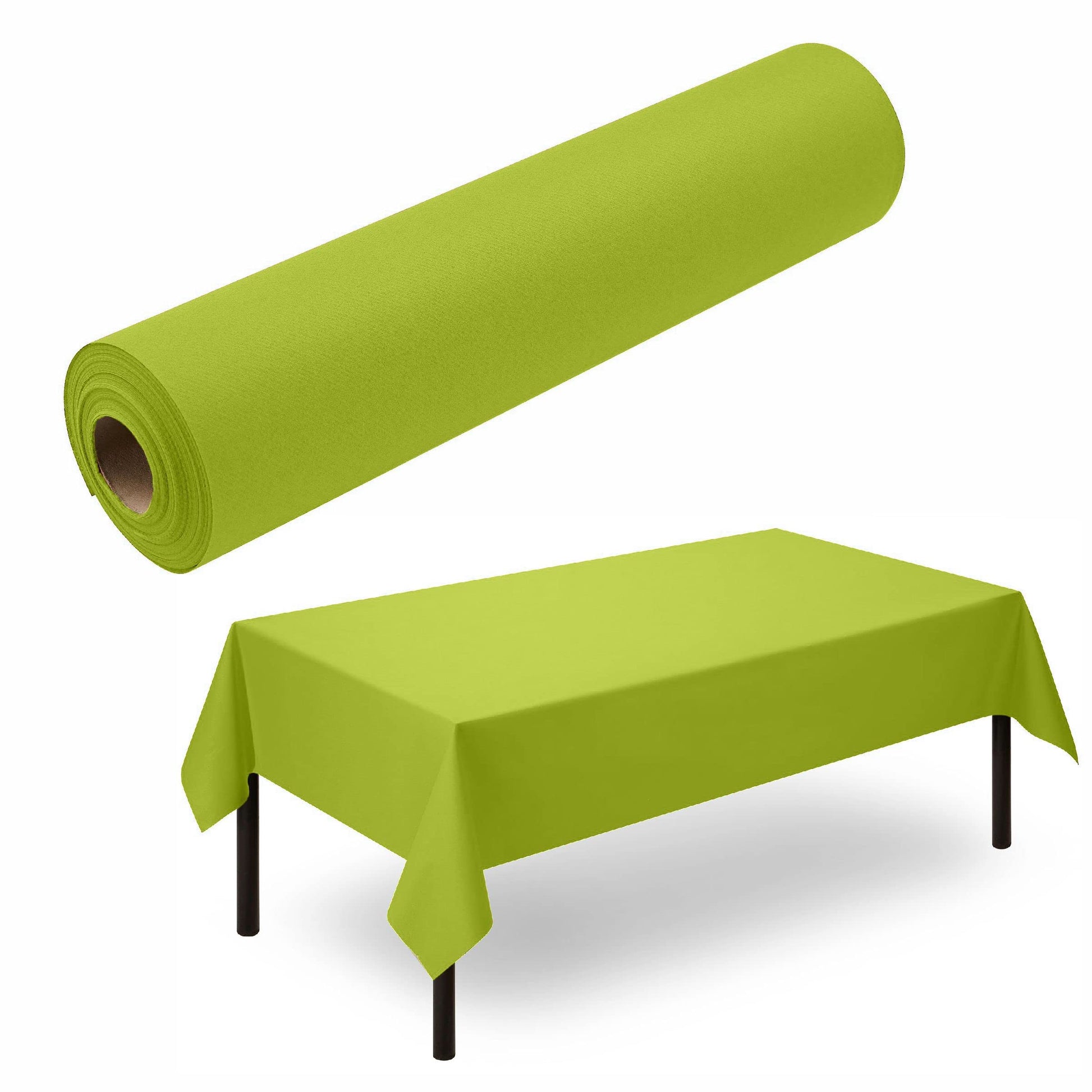 Disposable Airlaid Paper Tablecloth Roll | 48" W x 80' L - Naptec Paper - BloominGoods