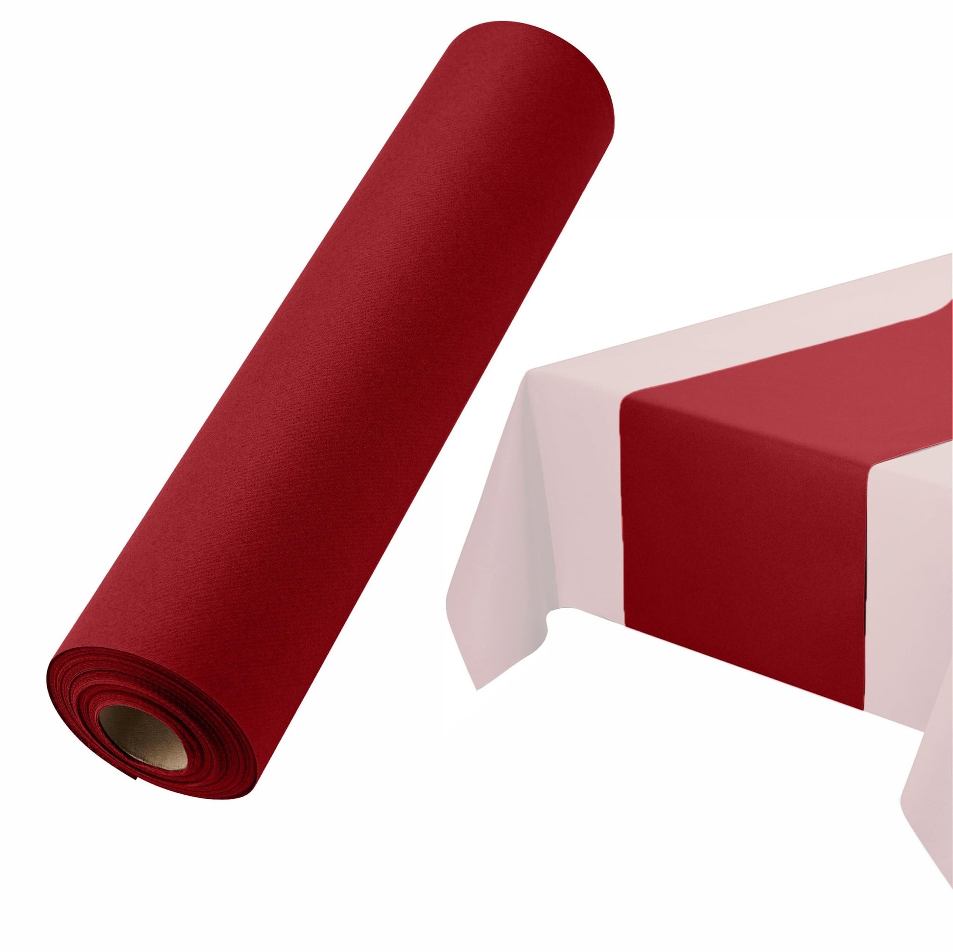 Disposable Airlaid Paper Table Runner | 16" W x 80' L (48" perforations) - Naptec Paper - BloominGoods