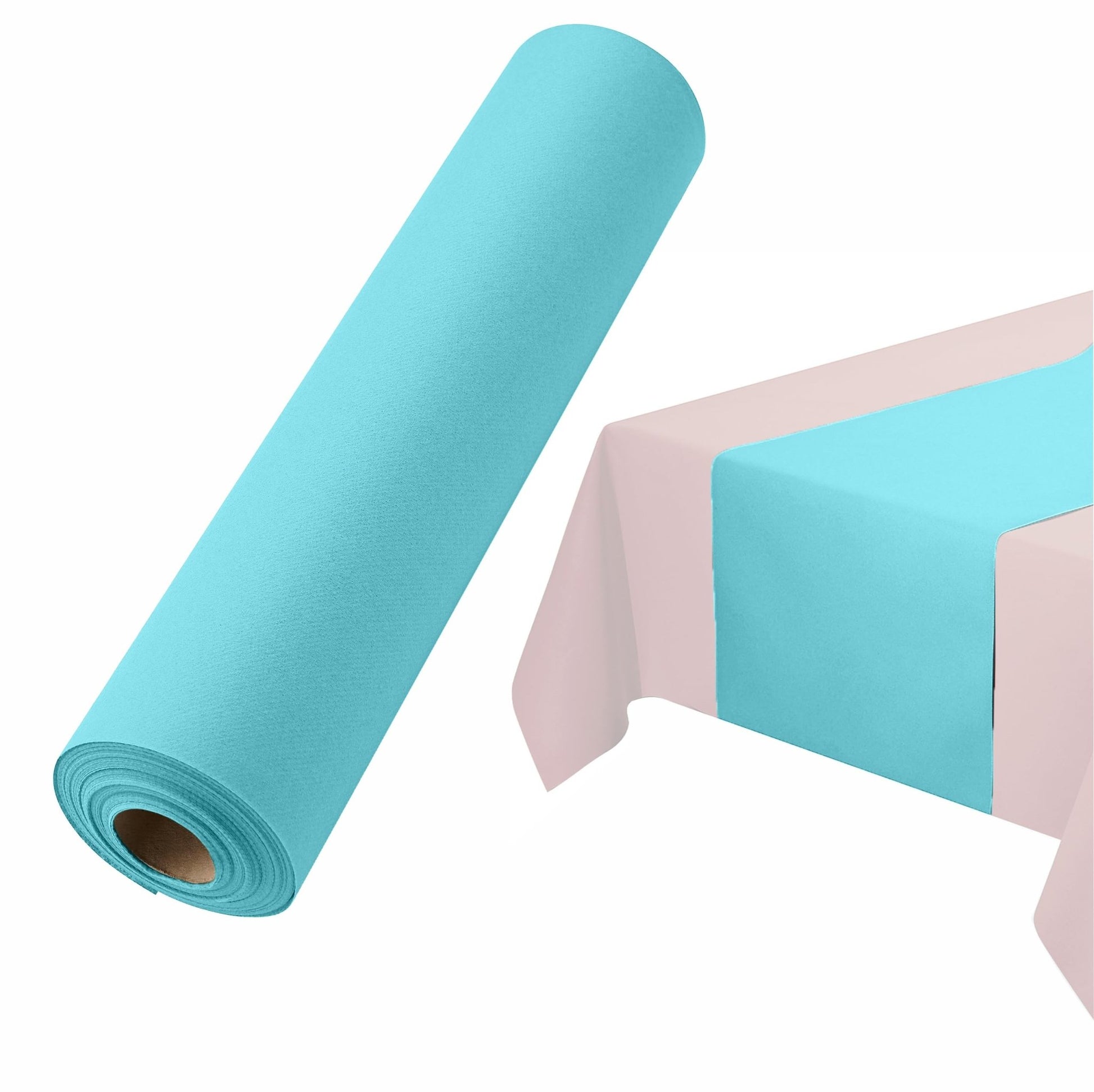 Disposable Airlaid Paper Table Runner | 16" W x 80' L (48" perforations) - Naptec Paper - BloominGoods