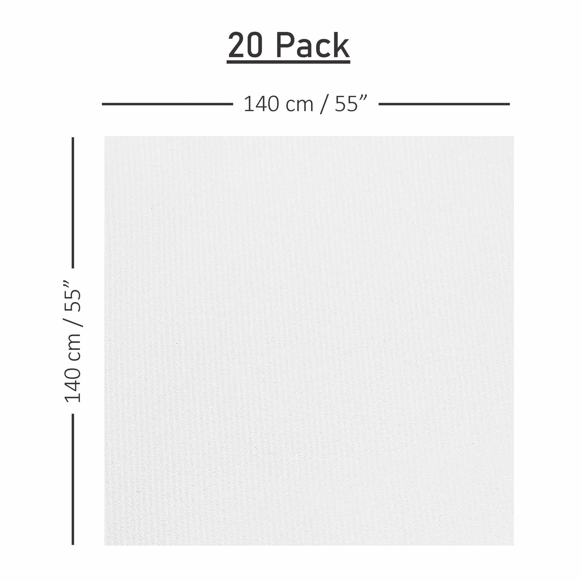 Disposable Linen-Like Folded Table Cloths - Airlaid Paper - Naptec Paper - Servietto