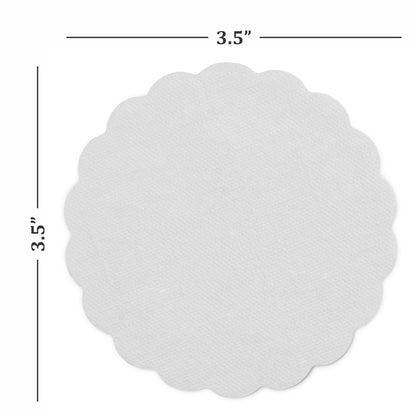 Disposable Linen-Feel Coasters | Airlaid Paper, 3.5", 500-Pack - Naptec Paper - BloominGoods