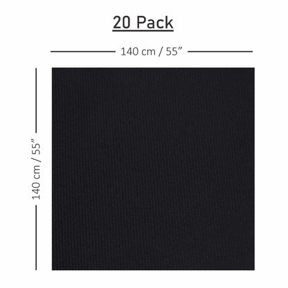 Disposable Linen-Like Folded Table Cloths - Airlaid Paper - Naptec Paper - Servietto