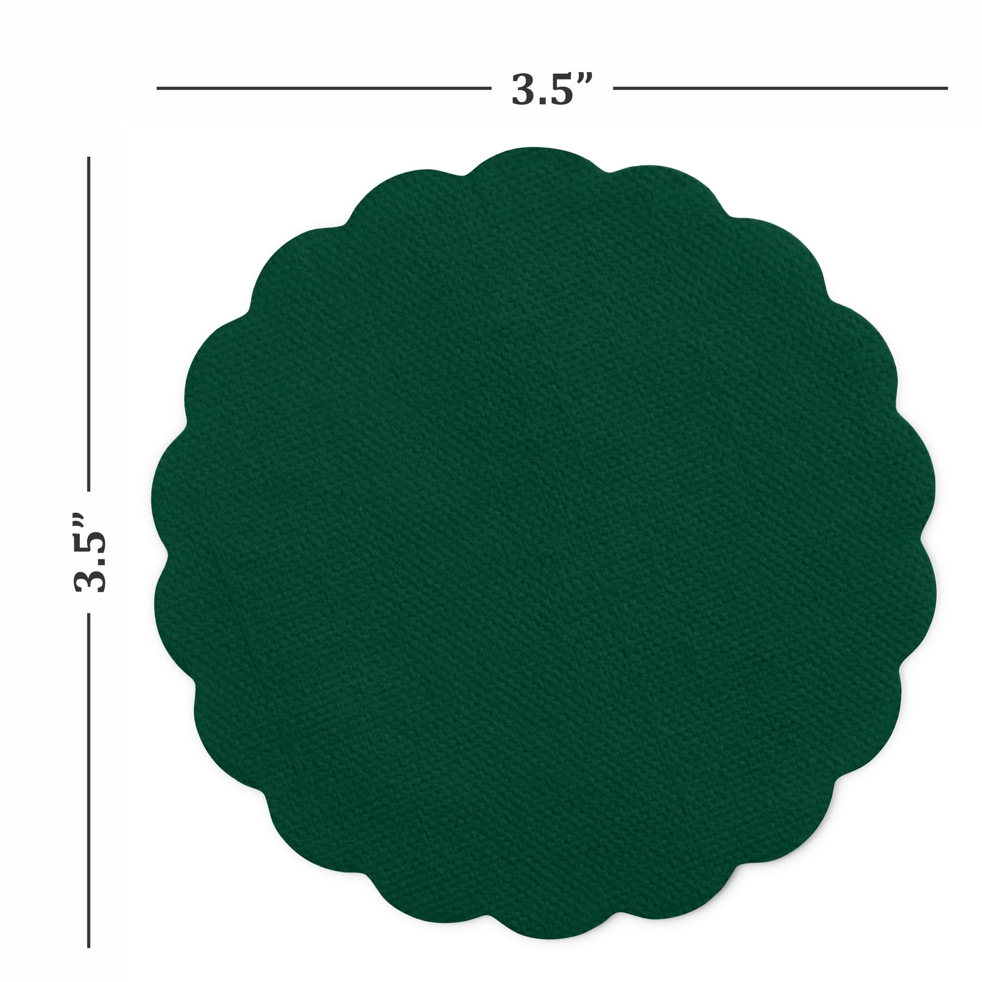 Disposable Linen-Feel Coasters | Airlaid Paper, 3.5", 500-Pack - Naptec Paper - BloominGoods