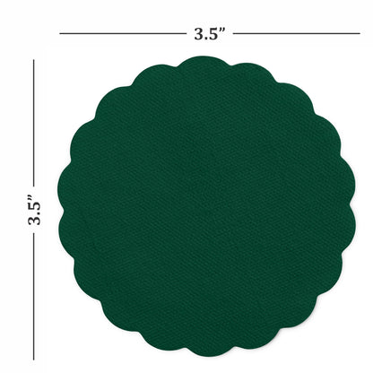 Disposable Linen-Feel Coasters | Airlaid Paper, 3.5", 500-Pack - Naptec Paper - BloominGoods