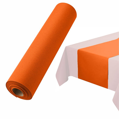 Disposable Airlaid Paper Table Runner | 16" W x 80' L (48" perforations) - Naptec Paper - BloominGoods