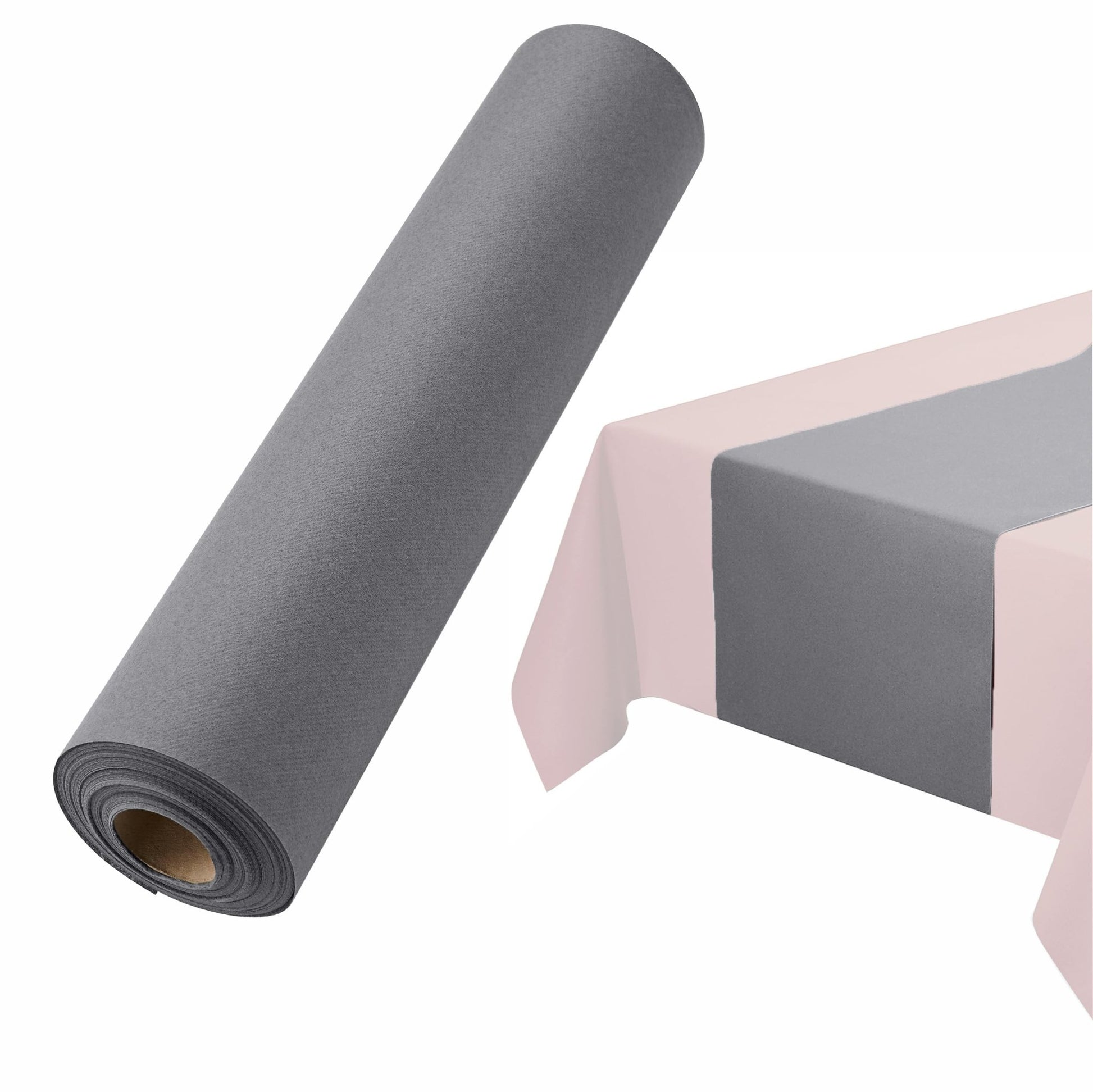 Disposable Airlaid Paper Table Runner | 16" W x 80' L (48" perforations) - Naptec Paper - BloominGoods