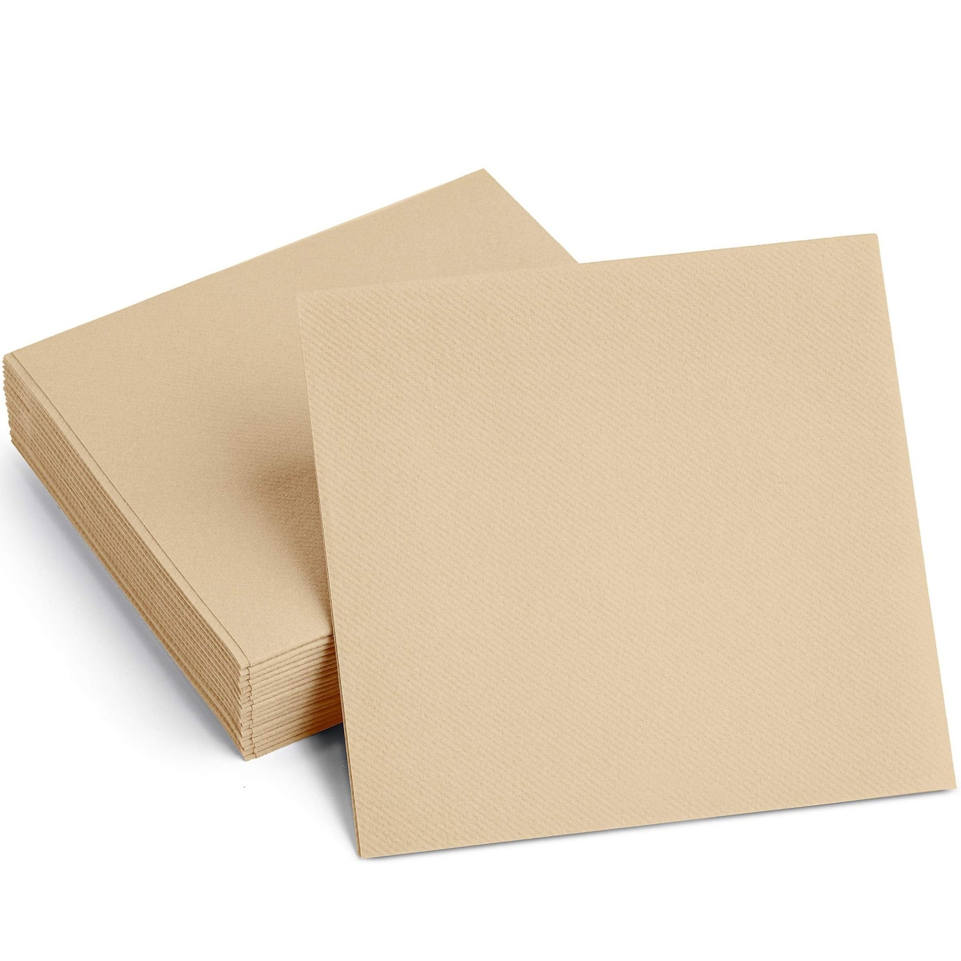 Disposable Linen-Feel Lunchoen Napkins | Airlaid Paper, 13"X13", 100-Pack - Naptec Paper - BloominGoods