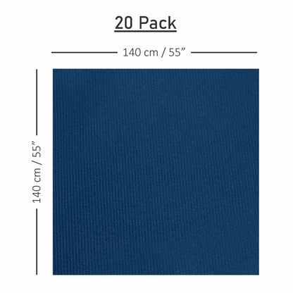 Disposable Linen-Like Folded Table Cloths - Airlaid Paper - Naptec Paper - Servietto