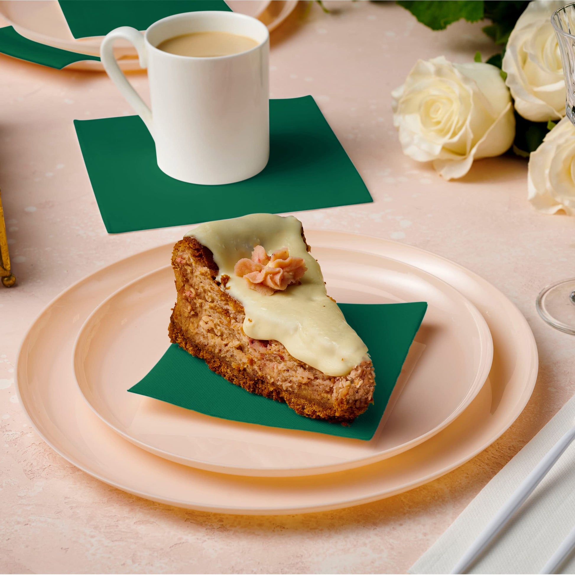 Naperee - Disposable Quilted Luncheon Napkins | 13"X13" - Naptec Paper - Naperee