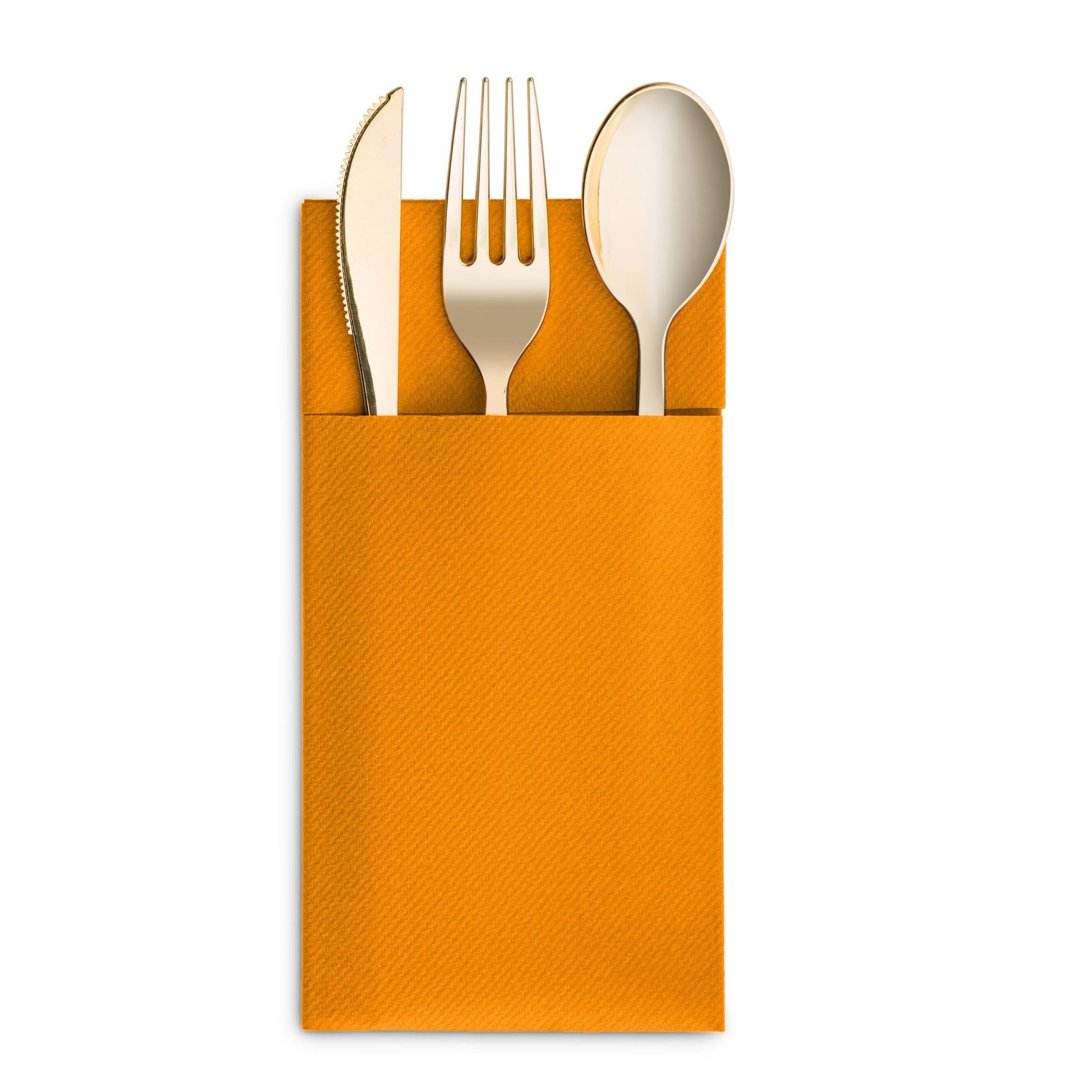 Disposable Linen-Feel Dinner Pocket Napkins | Airlaid Paper, 12"x16" - Naptec Paper - Servietto