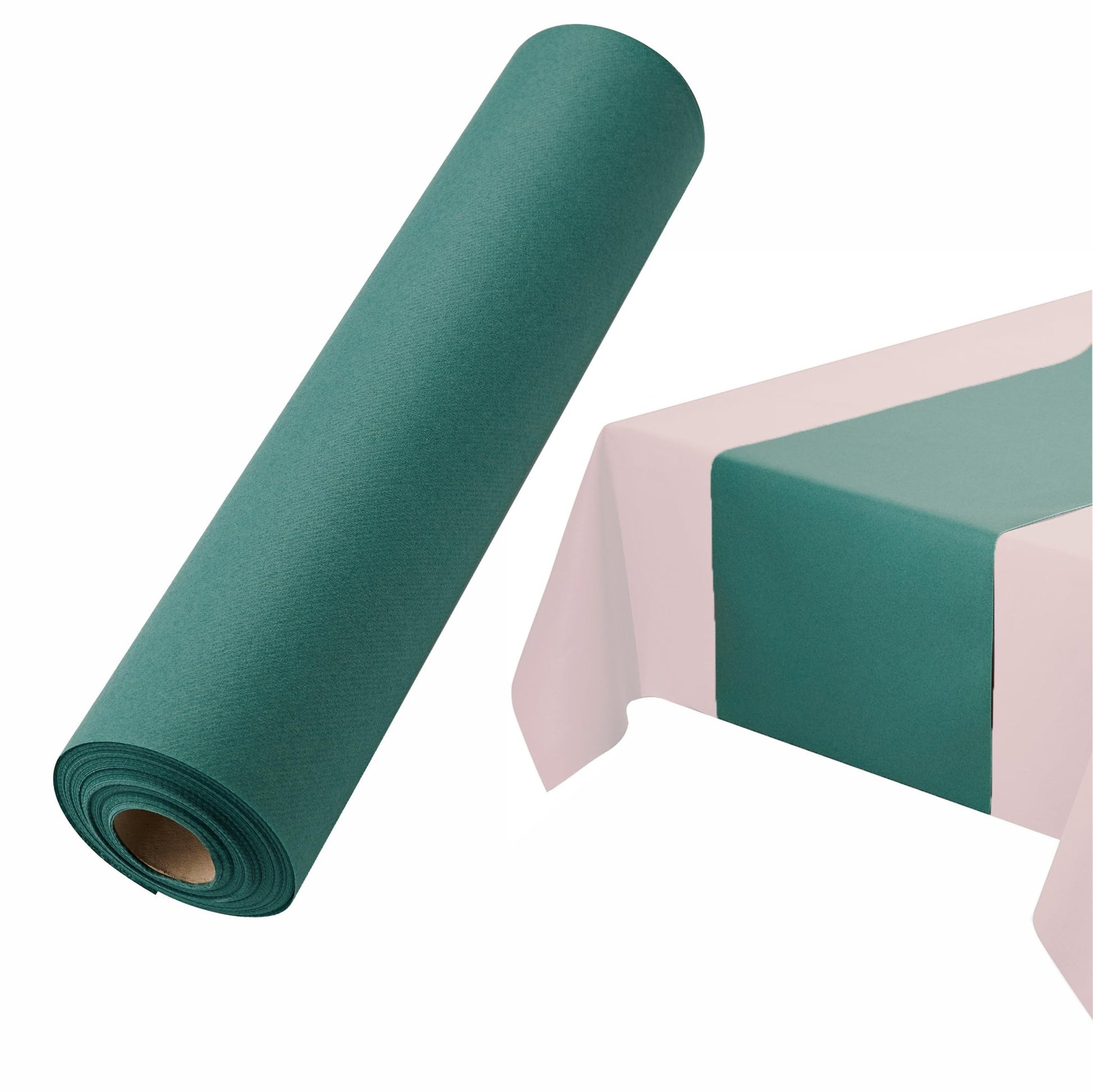 Disposable Airlaid Paper Table Runner | 16" W x 80' L (48" perforations) - Naptec Paper - BloominGoods