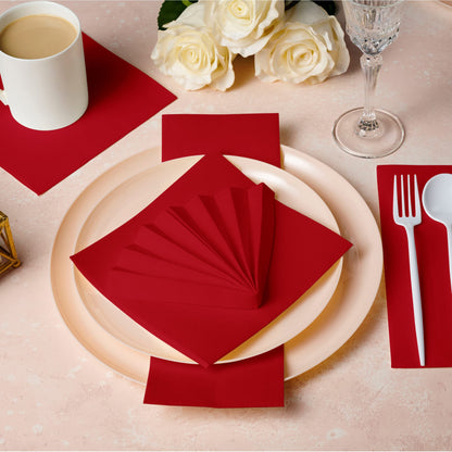 Naperee - Disposable Quilted Luncheon Napkins | 13"X13" - Naptec Paper - Naperee