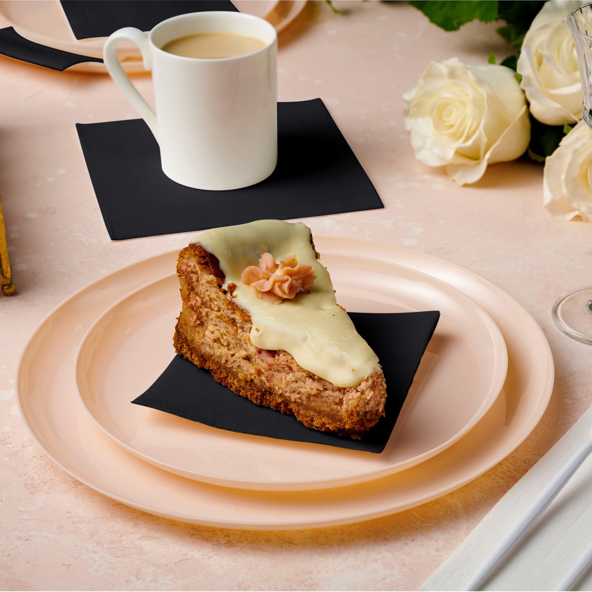 Naperee - Disposable Quilted Luncheon Napkins | 13"X13" - Naptec Paper - Naperee