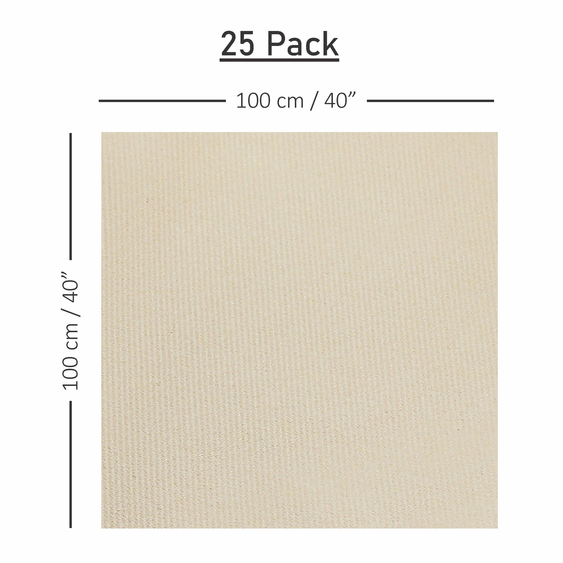 Disposable Linen-Like Folded Table Cloths - Airlaid Paper - Naptec Paper - Servietto