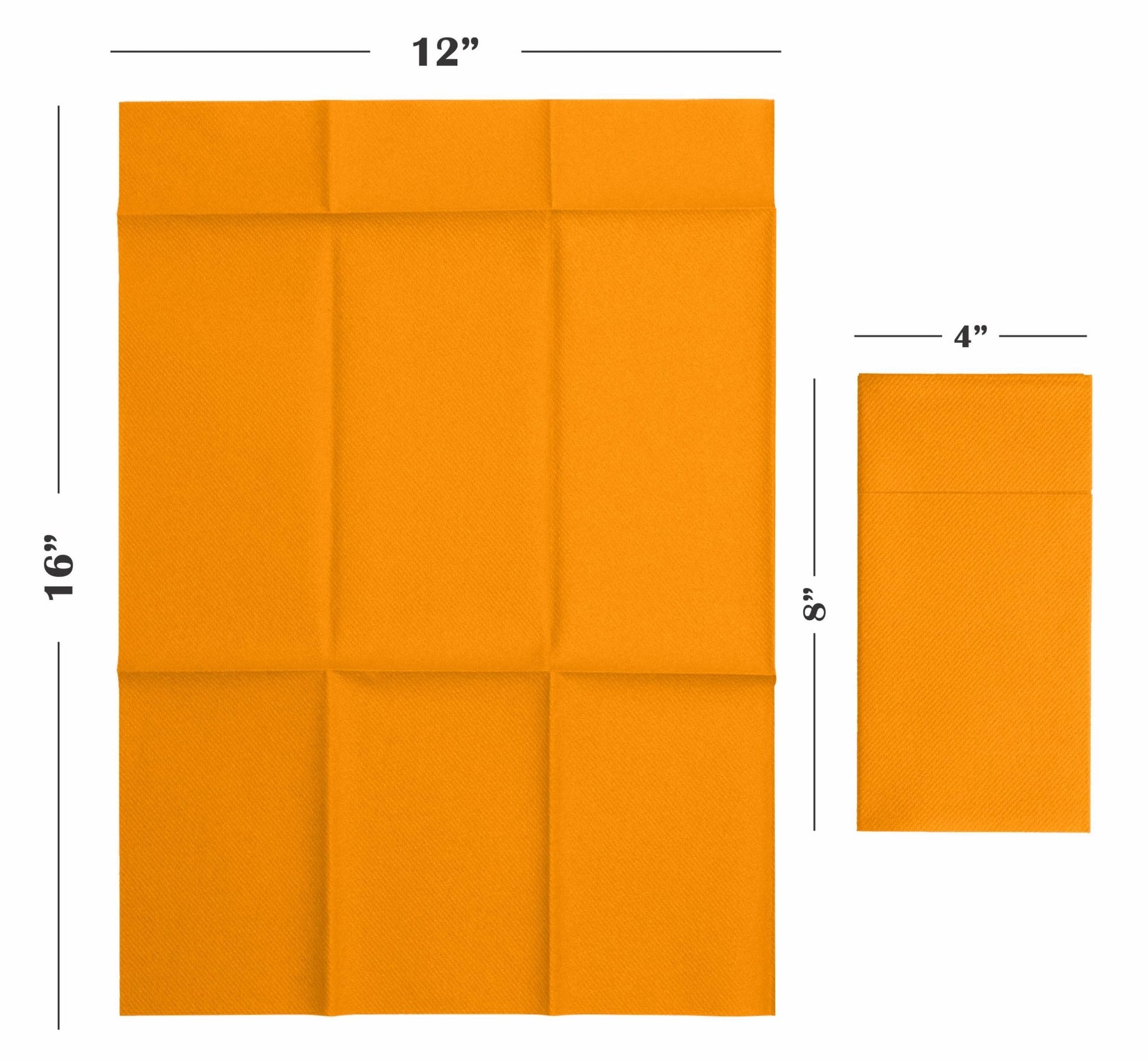 Disposable Linen-Feel Dinner Pocket Napkins | Airlaid Paper, 12"x16" - Naptec Paper - Servietto