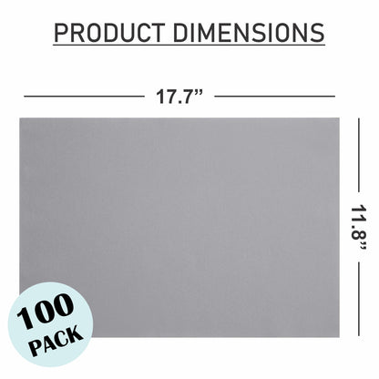 Disposable Linen-Feel Placemats| Airlaid Paper, 12"x18", 100-Pack - Naptec Paper - Servietto