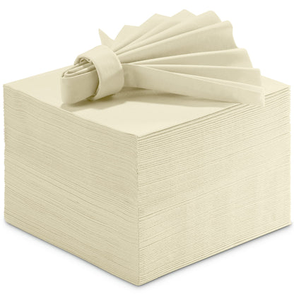 BG-CLLN-CREM/50, Disposable cream napkins stacked