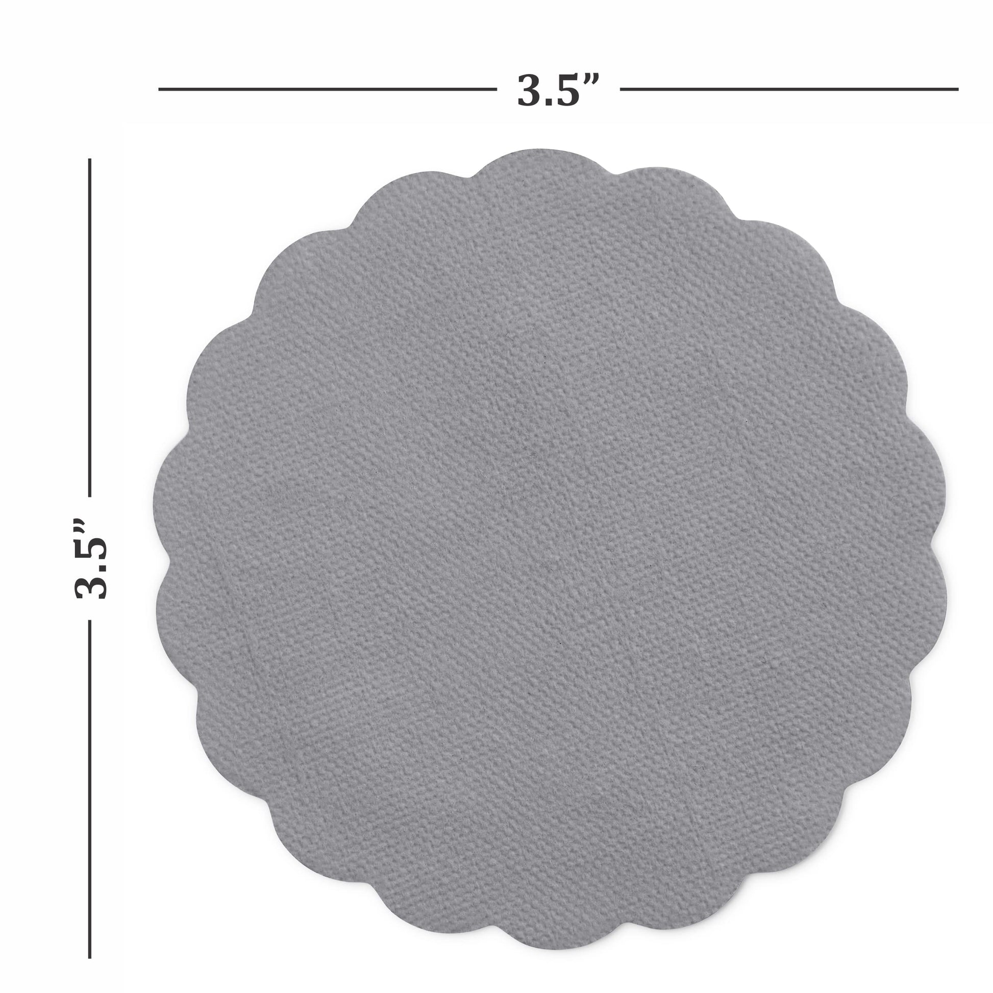 Disposable Linen-Feel Coasters | Airlaid Paper, 3.5", 500-Pack - Naptec Paper - BloominGoods