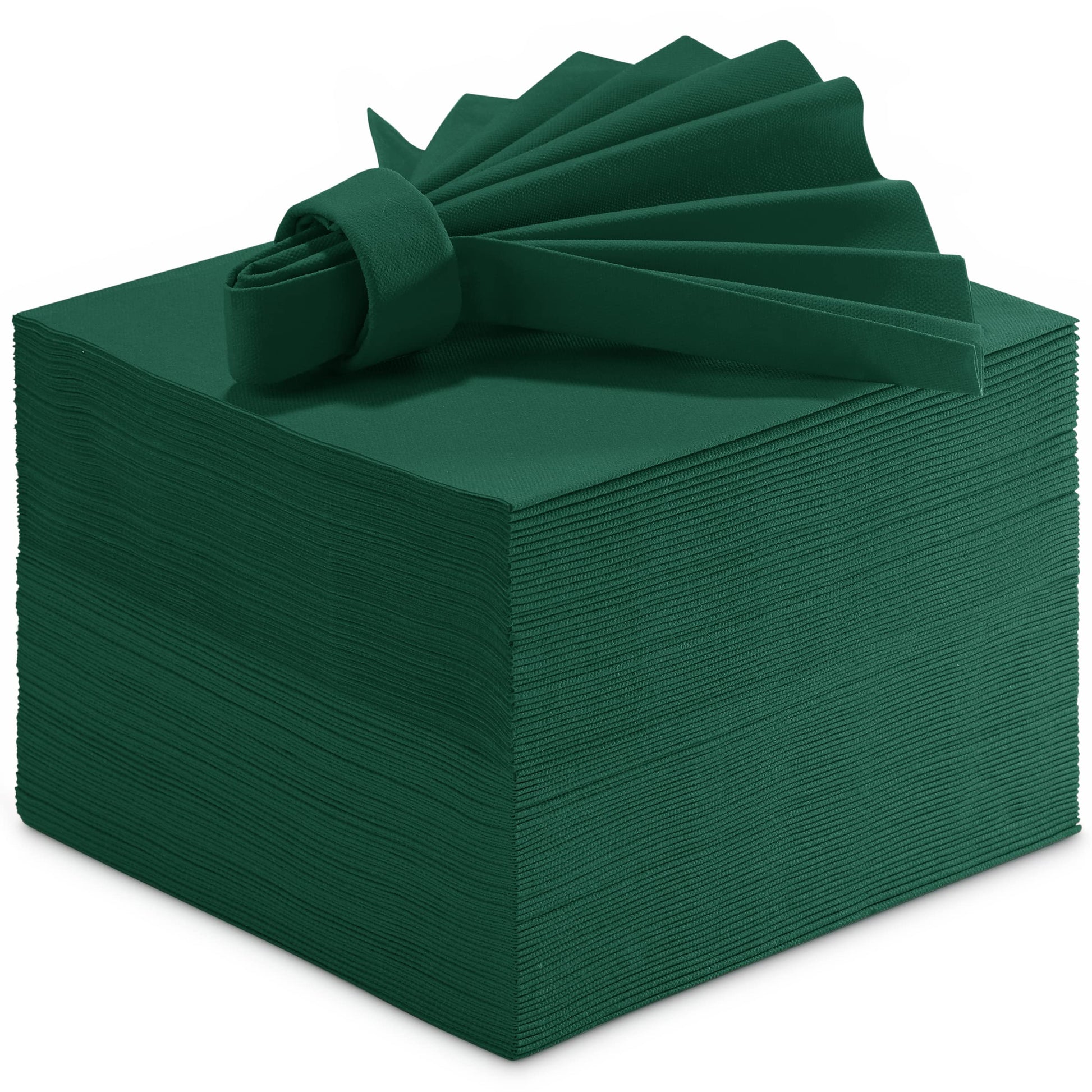 Disposable Linen-Feel Large Luncheon Napkins | Airlaid Paper, 16"x16", 50-Pack - Naptec Paper - BloominGoods